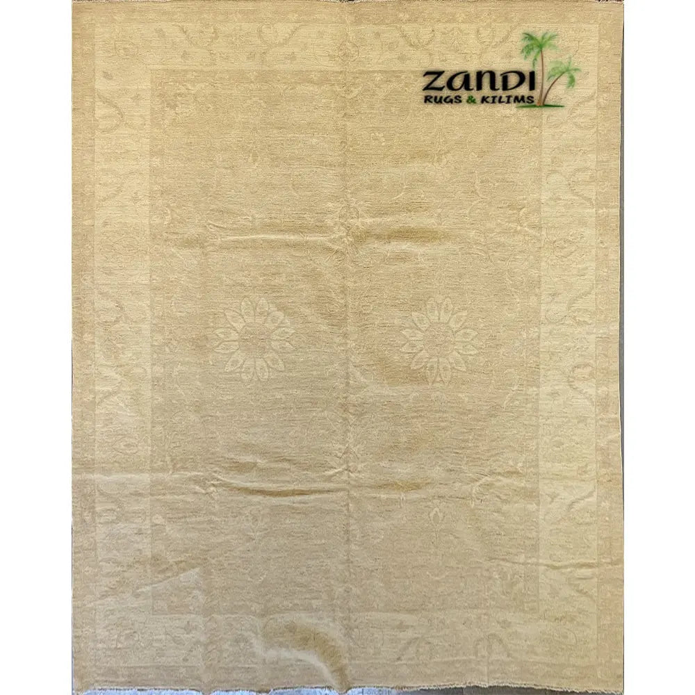 One Of The Kind Afghani Khotan Rug 8'8" x 11'5" zandirugs